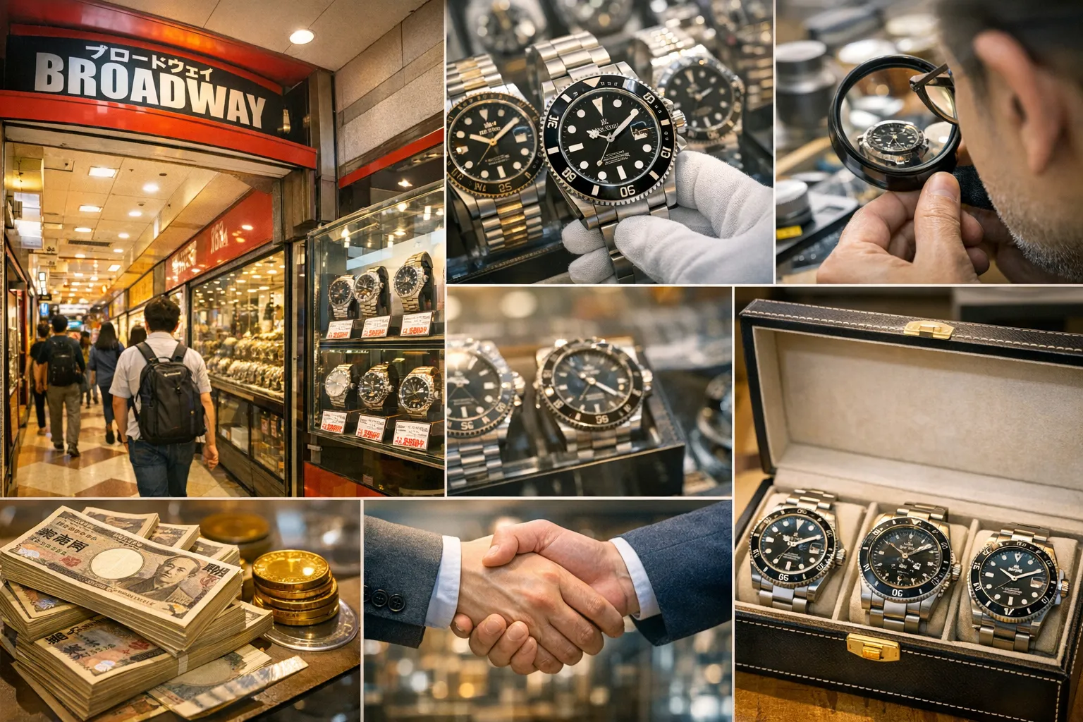 ブロードウェイ 中野 時計は行く価値ある？おすすめ店・安い理由・ロレックス相場・中古で失敗しない選び方まで徹底解説