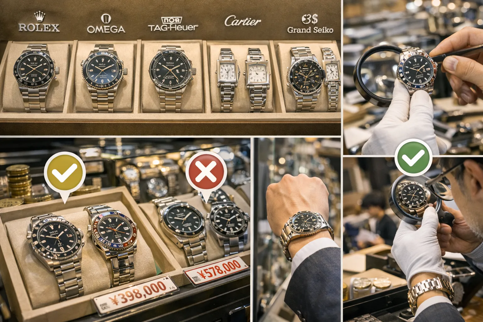 3. 中野ブロードウェイで見つかる時計の特徴.webp