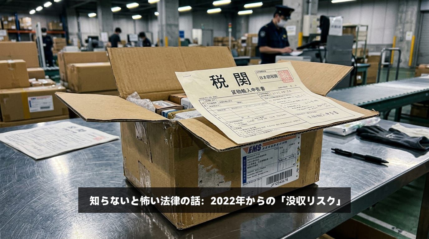 税関で没収対象となったスーパーコピー時計と没収通知書のリアルな実態