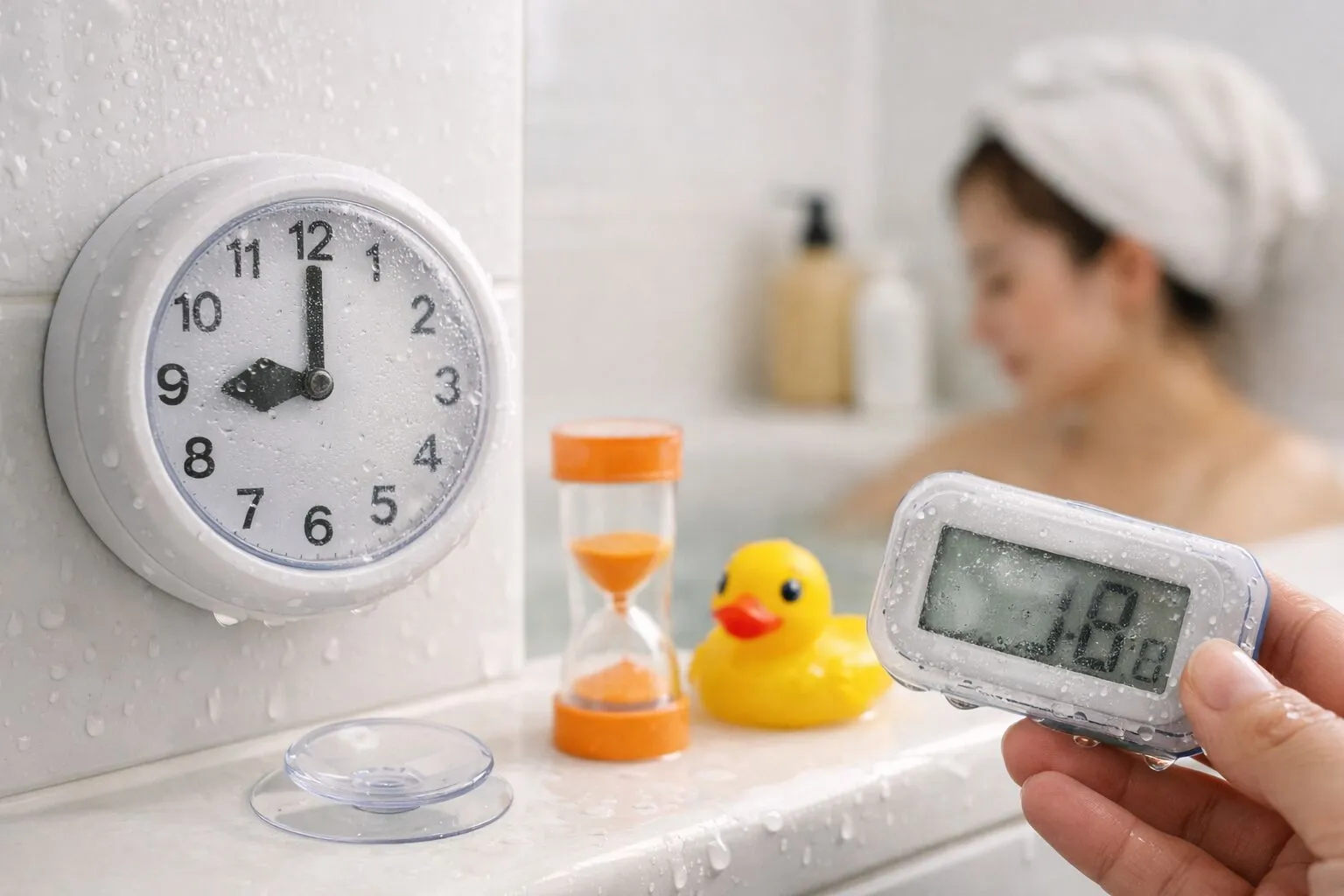 お風呂の防水時計は100均で十分？ダイソー・セリア・キャンドゥ前提で「曇る・落ちる・壊れる」を避ける見方を本音で整理