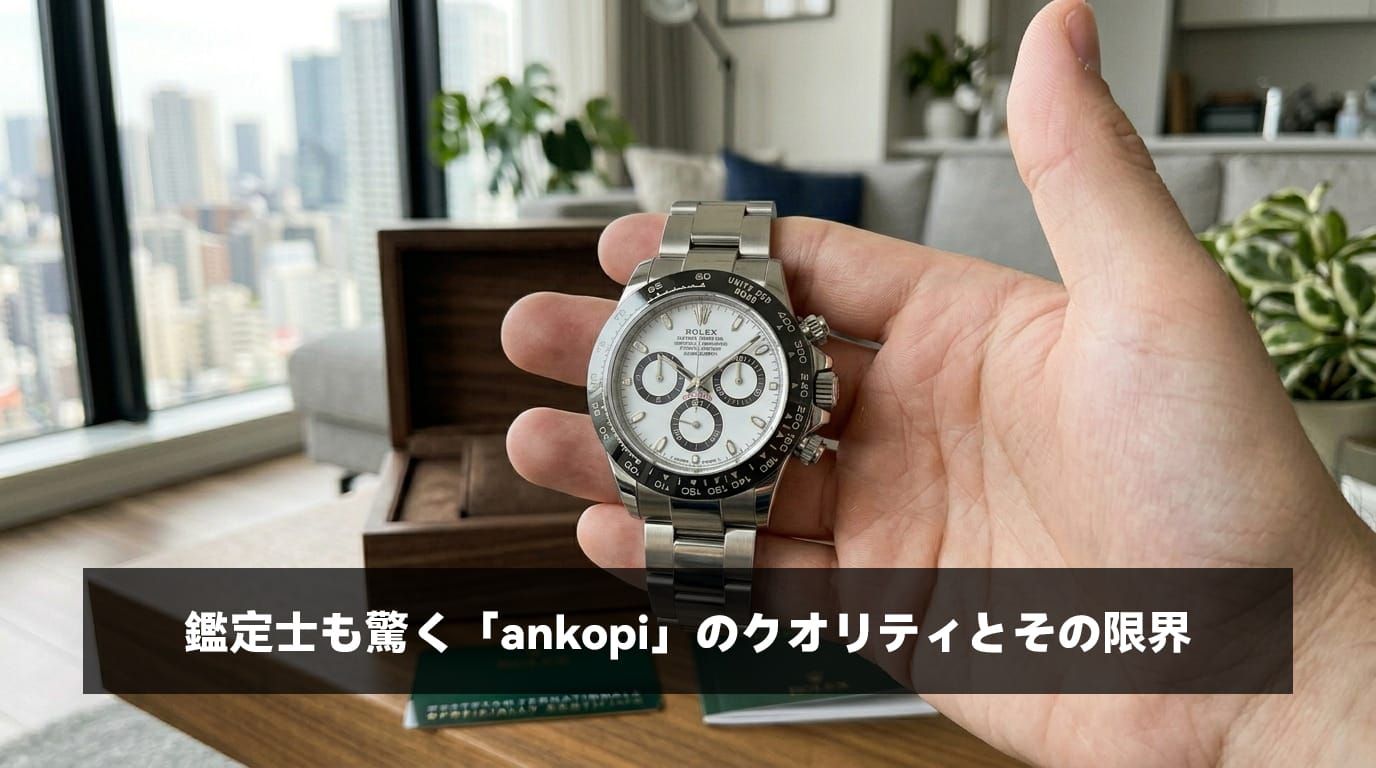 信頼できるショップankopiの最高級N級品時計の質感