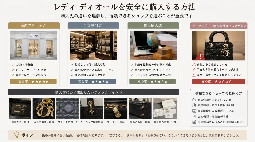6. 安全にレディ ディオールを購入する方法.webp