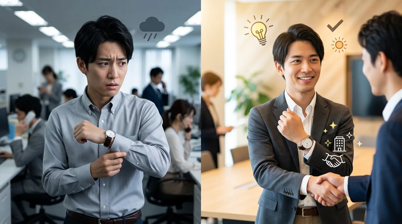 1000均腕時計で恥ずかしくない？ 実はバレない人が9割｜仕事・面接・デート別OKライン＆高見えテク完全解説⌚✨