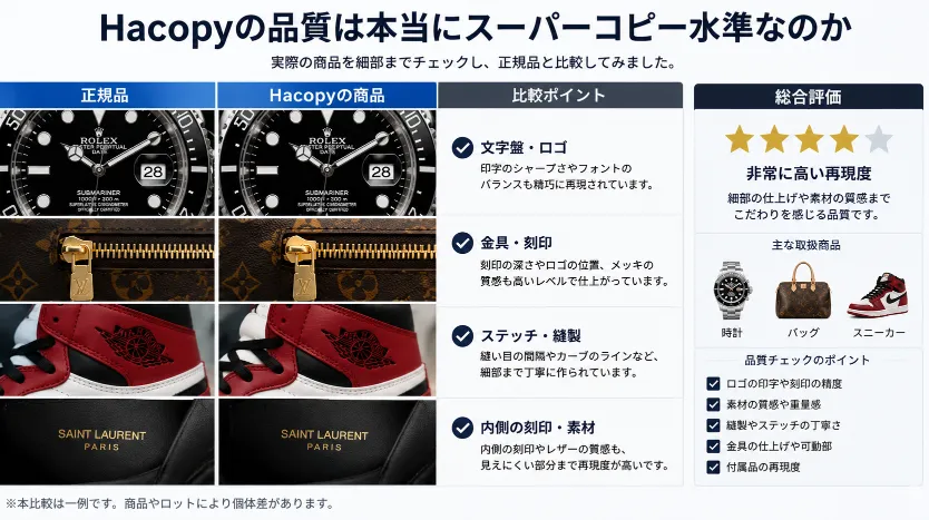 Hacopyの品質は本当にスーパーコピー水準なのか.webp