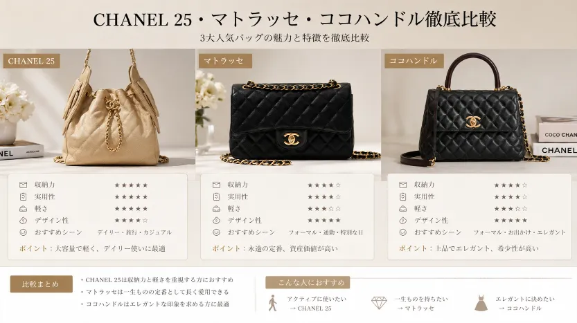 6. CHANEL 25・マトラッセ・ココハンドル徹底比較.webp