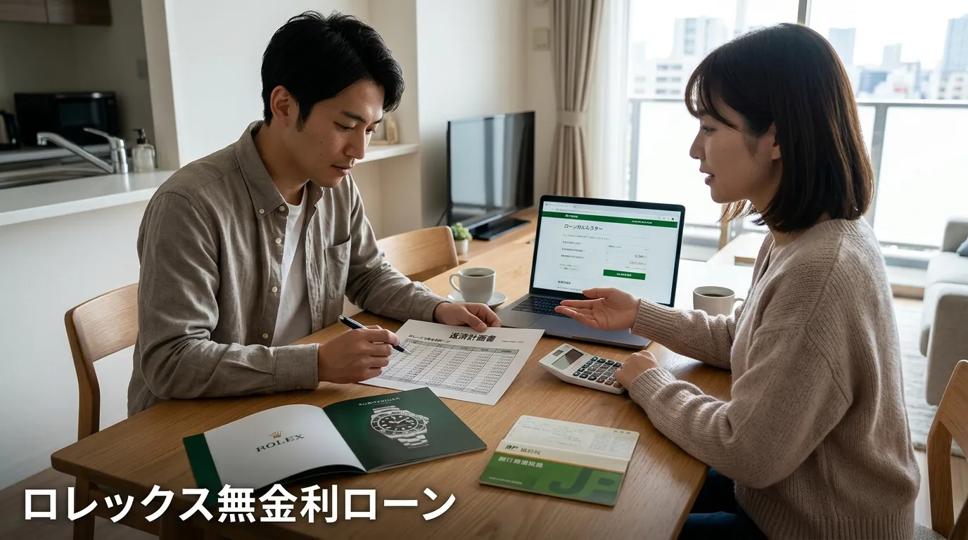 ⑤ ロレックス無金利ローン利用時の注意点と失敗しない方法.webp