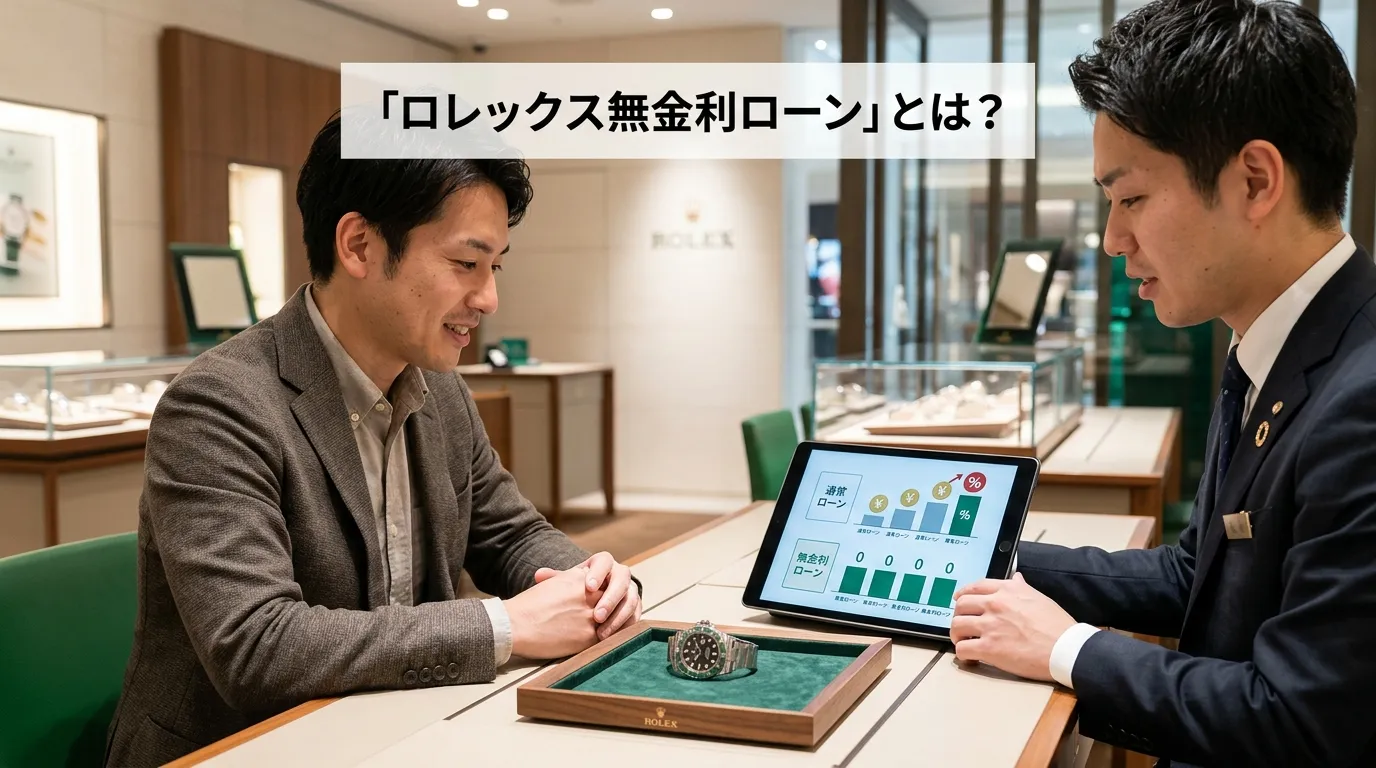 ① ロレックスの無金利ローンとは？仕組みをわかりやすく解説.webp