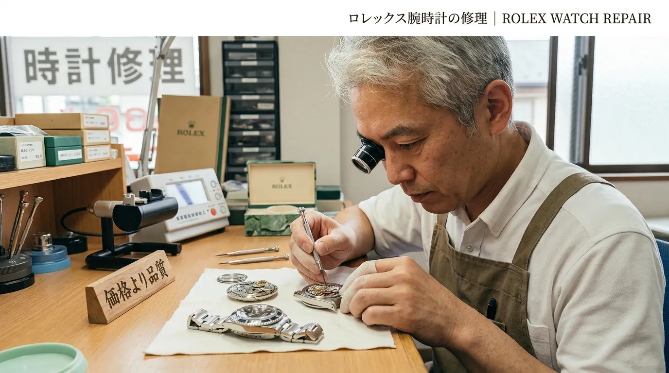 ⑨ まとめ｜ロレックス修理は価格だけで判断しないことが重要.webp