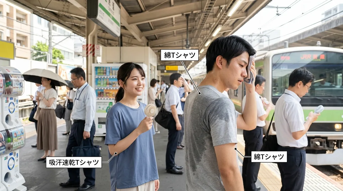 ① 吸汗速乾Tシャツとは？汗を快適にコントロールする仕組み.webp