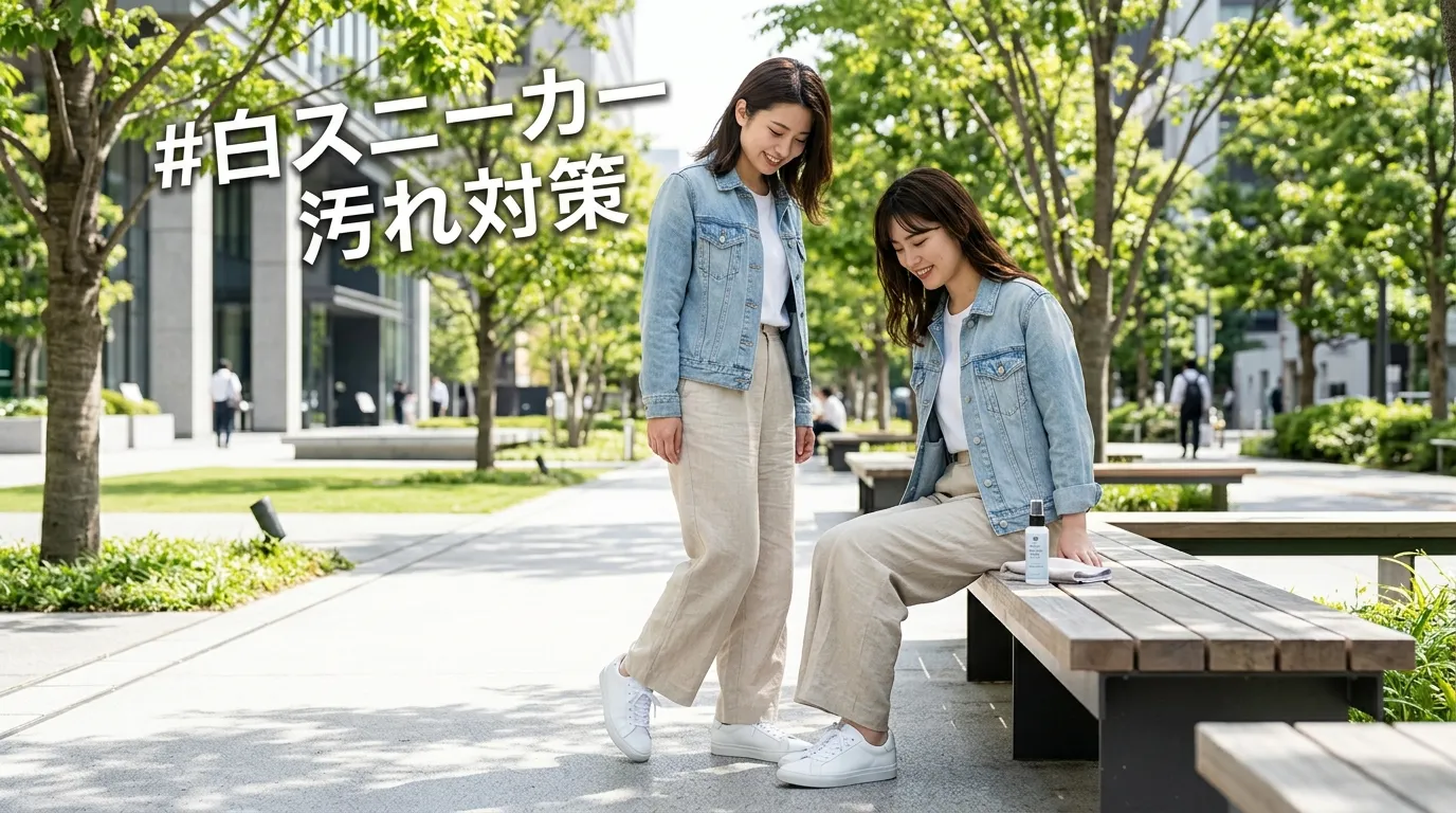 白スニーカー 汚れ対策｜きれいな白さを長く保つ方法を徹底解説！毎日の予防・正しいお手入れ・黄ばみ防止・おすすめケア用品まで完全ガイド