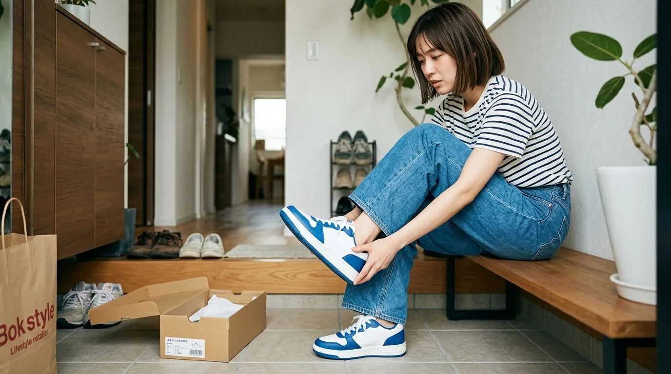 ① なぜスニーカーは硬い？柔らかくする前に知っておきたい原因.webp