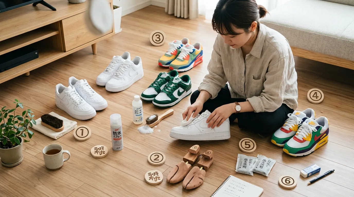 ⑥ Nikeスニーカーを長持ちさせる日常ケア方法.webp