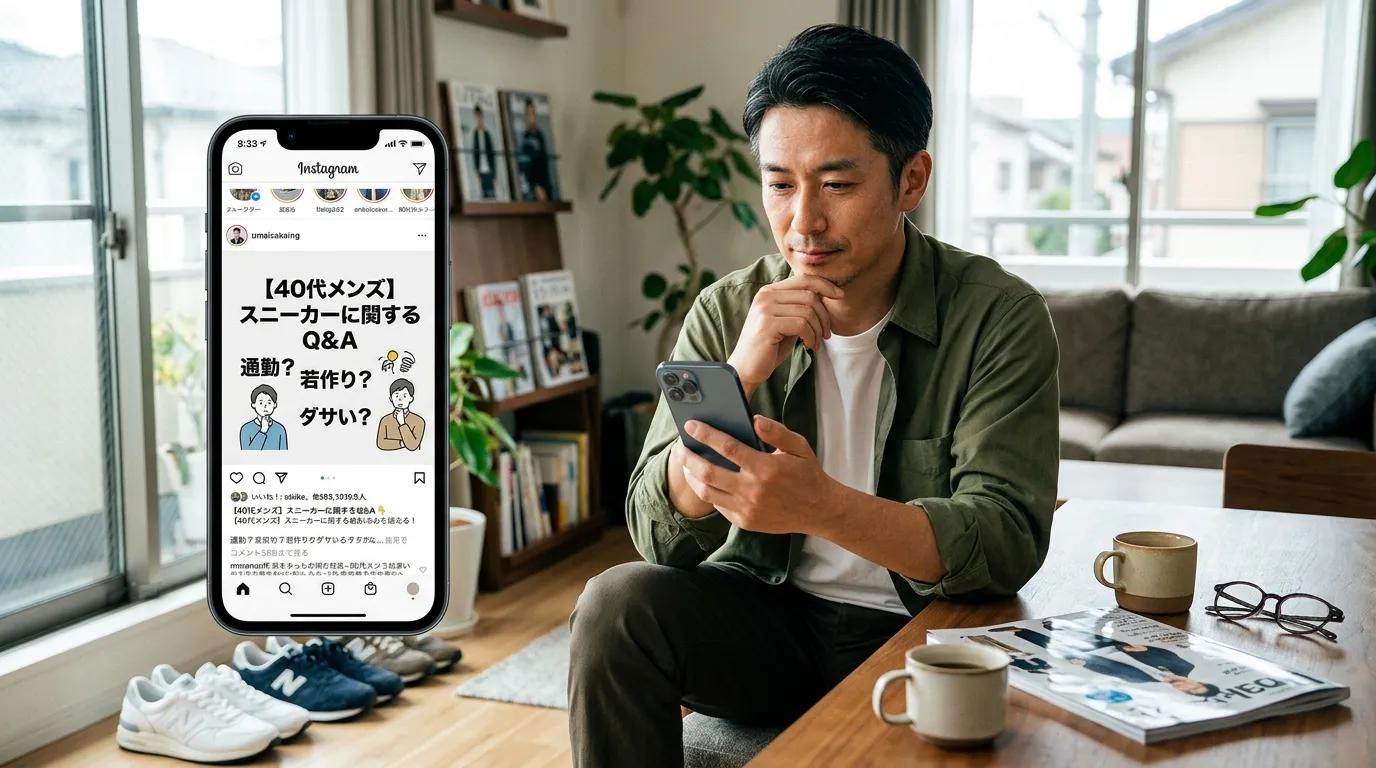 ⑨ よくある質問（FAQ）｜40代メンズスニーカーQ&A.webp