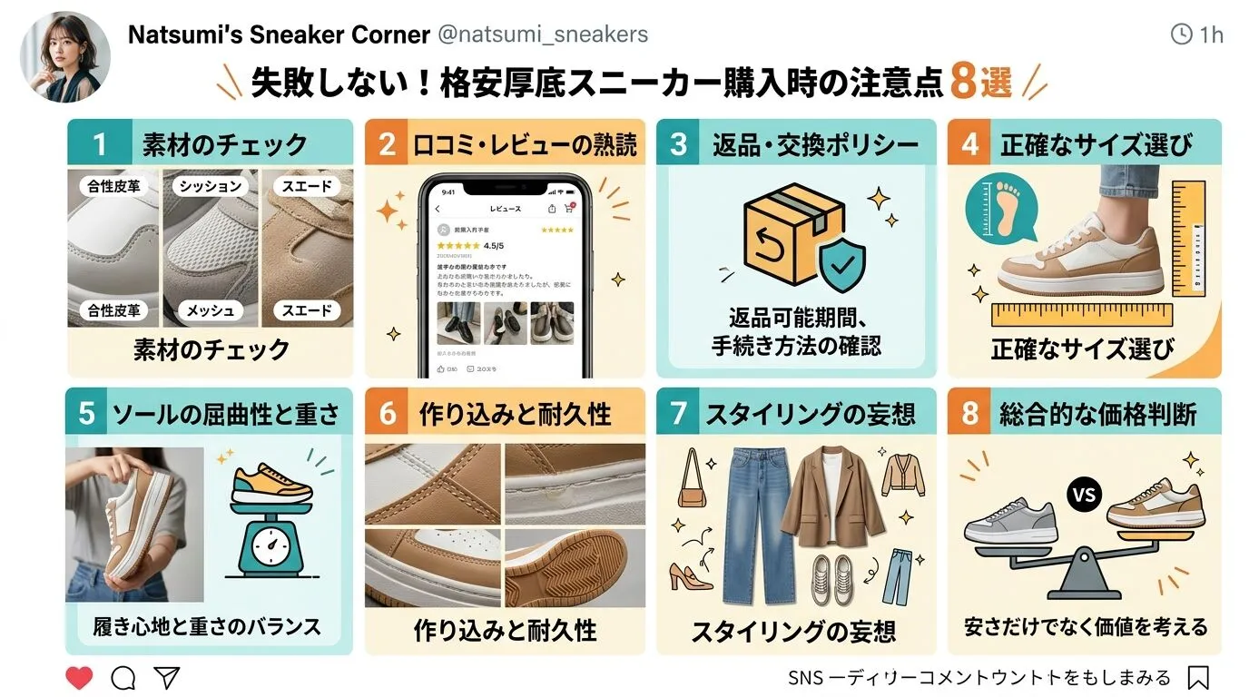 ⑧ 激安厚底スニーカーで失敗しないための注意点.webp
