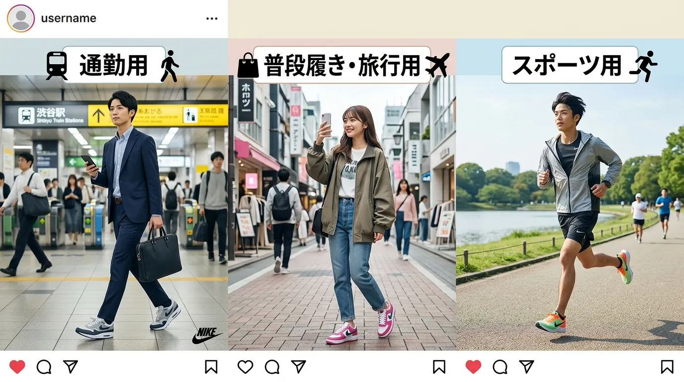 ⑤ 用途別｜通勤・普段履き・スポーツにおすすめのNikeモデル.webp