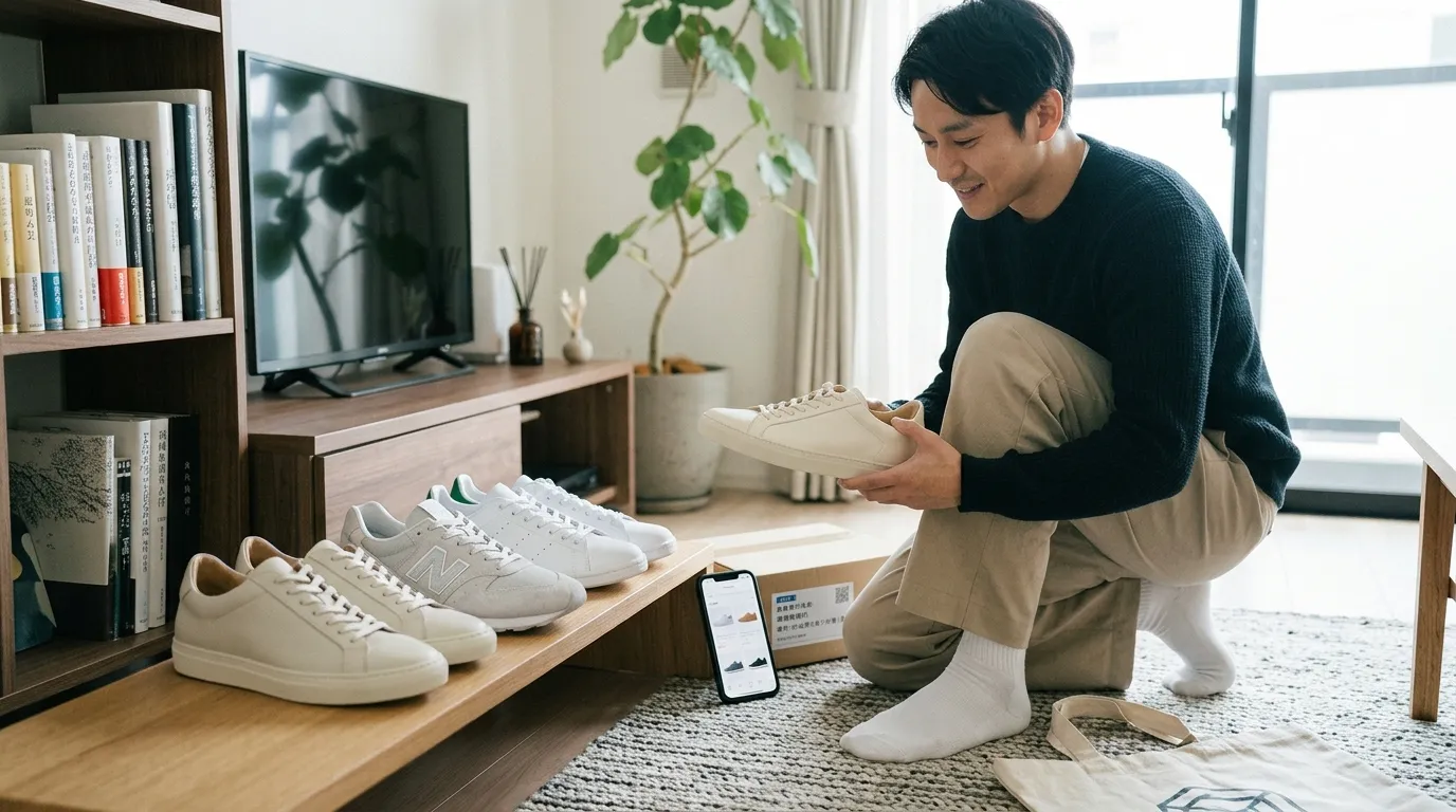 スニーカー メンズ 安い 外商を探している方へ｜ 安いのに高見えするメンズスニーカーの選び方と、お得に購入する方法を徹底解説