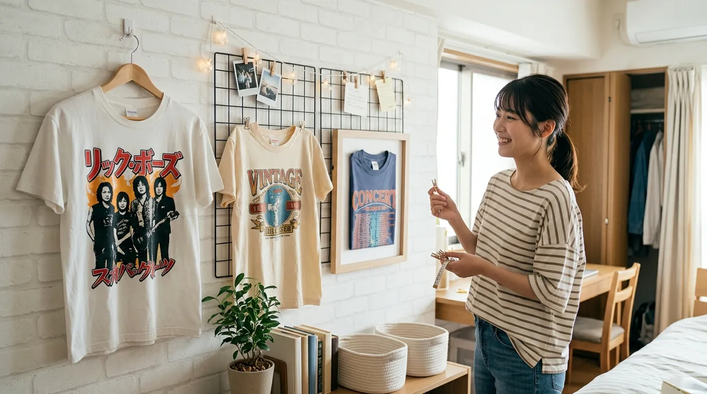 ⑧ まとめ｜100均から始める自分だけのTシャツインテリア.webp