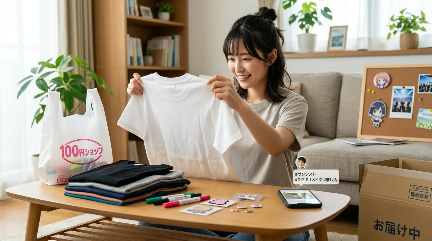 無地Tシャツ激安100円は本当に買える？100均・格安ショップの価格や活用方法を徹底解説