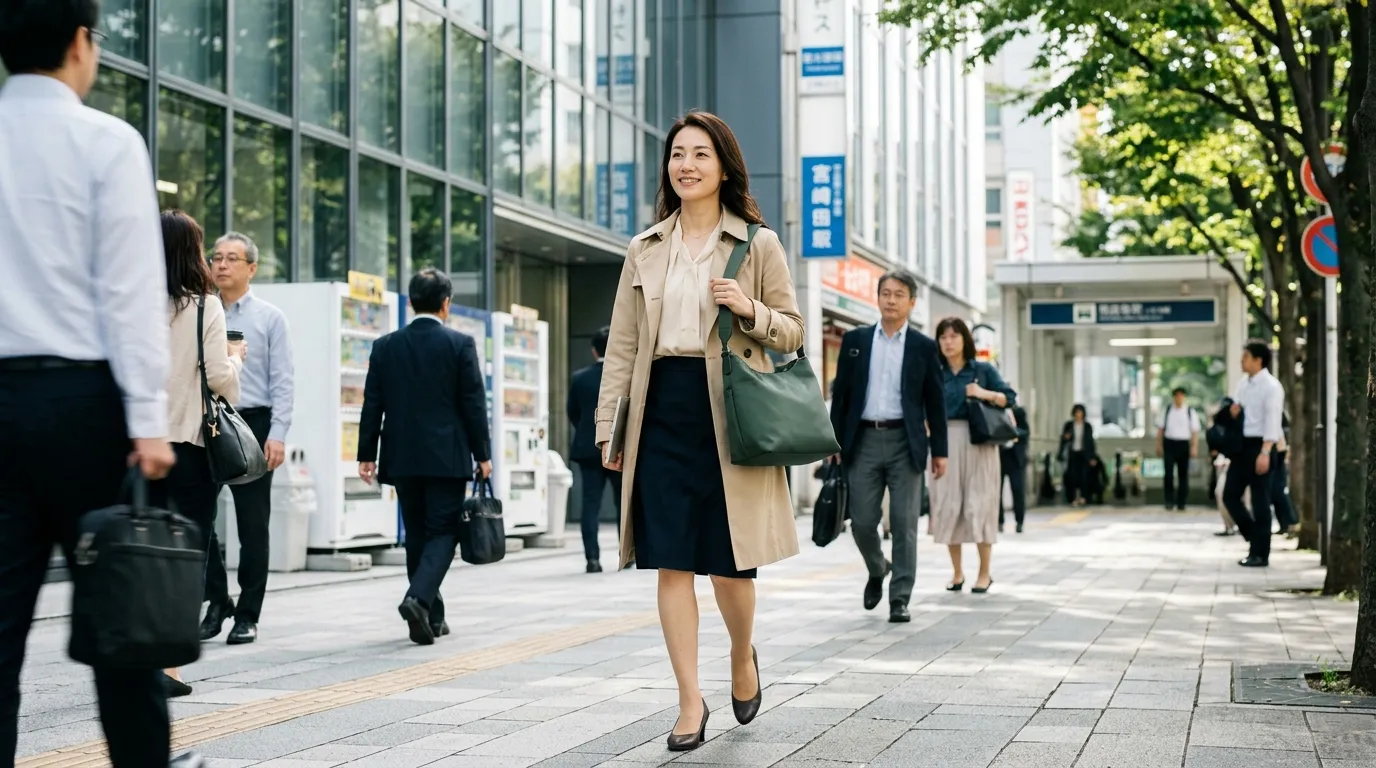 通勤用バッグは「超軽量＆肩掛け」が正解？毎日の疲れを減らす大人女性のバッグ選び