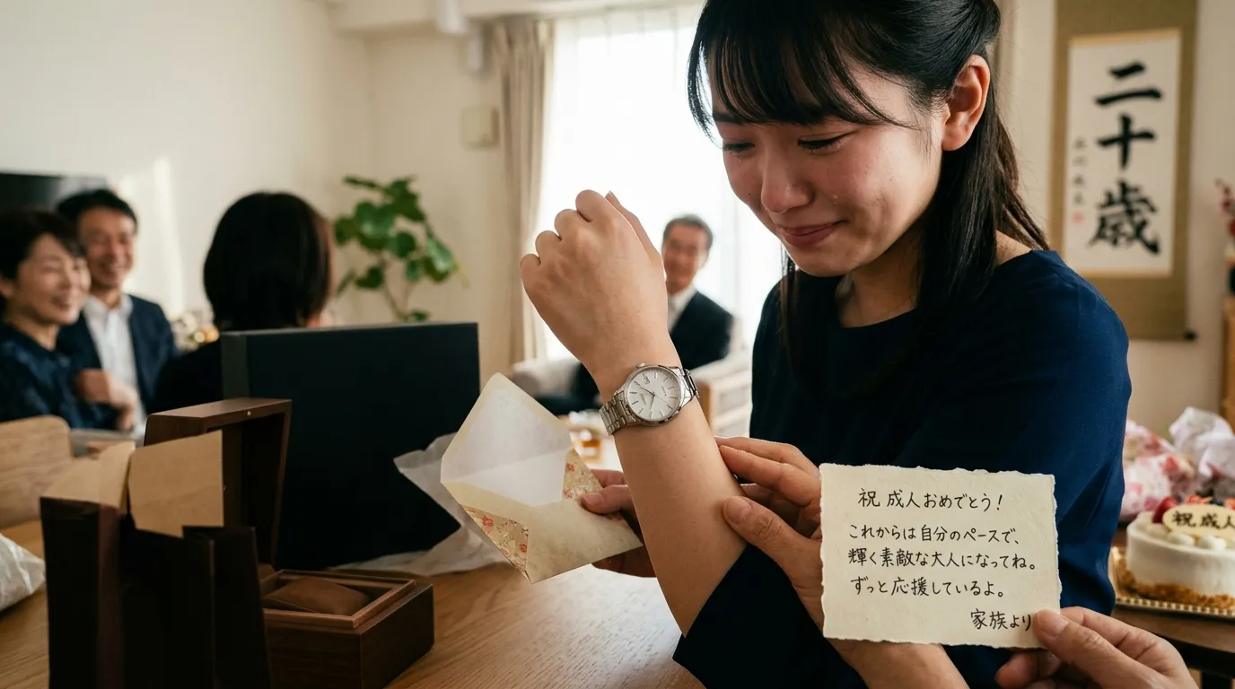 ⑦ 時計に込めたい成人祝いのメッセージ例.webp