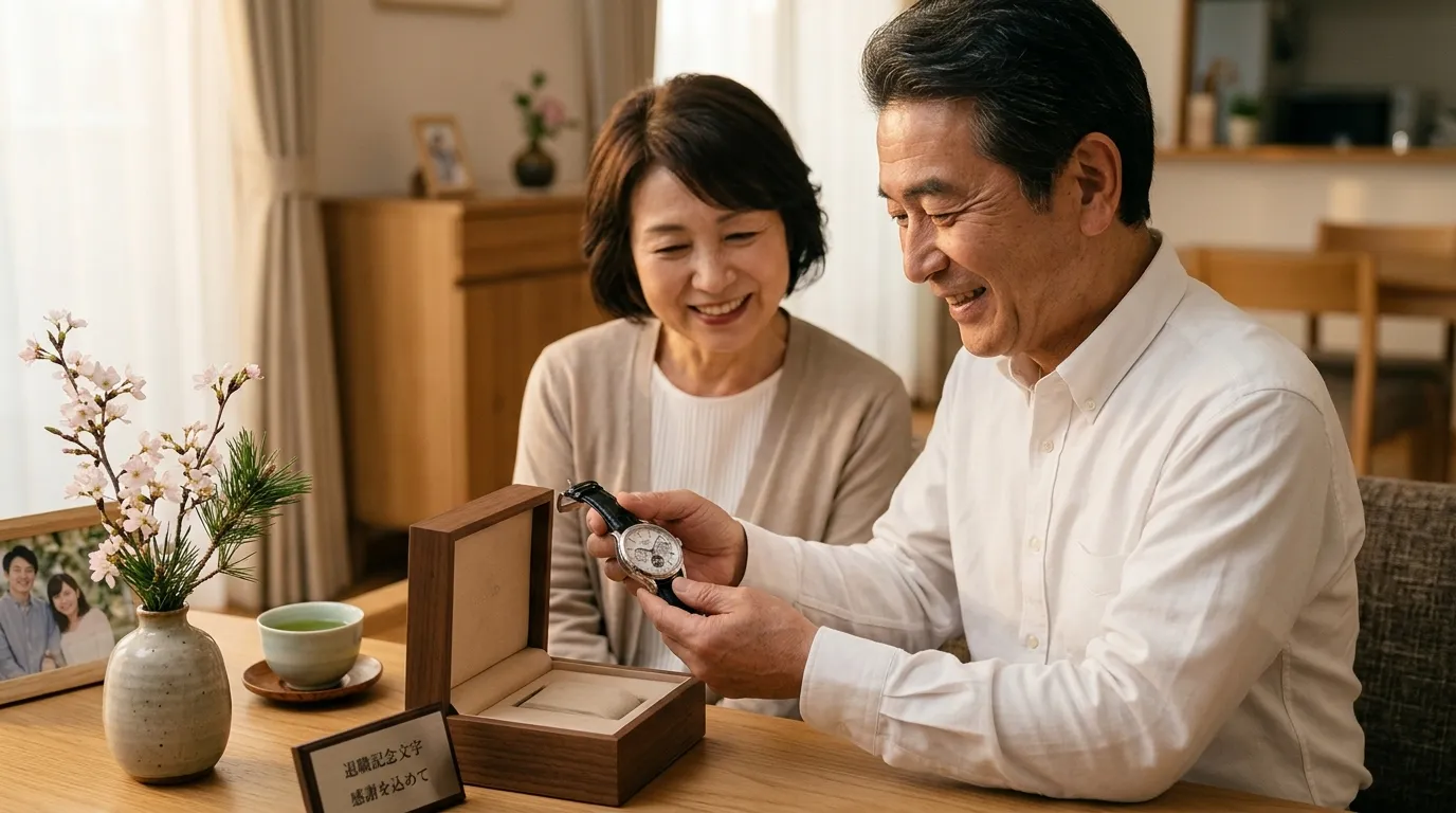 ⌚ 定年退職祝いに時計を贈るなら？ 「ありがとう」の気持ちを刻む特別な腕時計選び