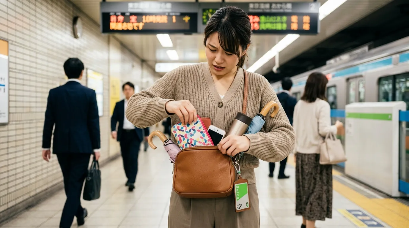 ⑤ 通勤用斜めがけバッグでよくある失敗例と対策.webp