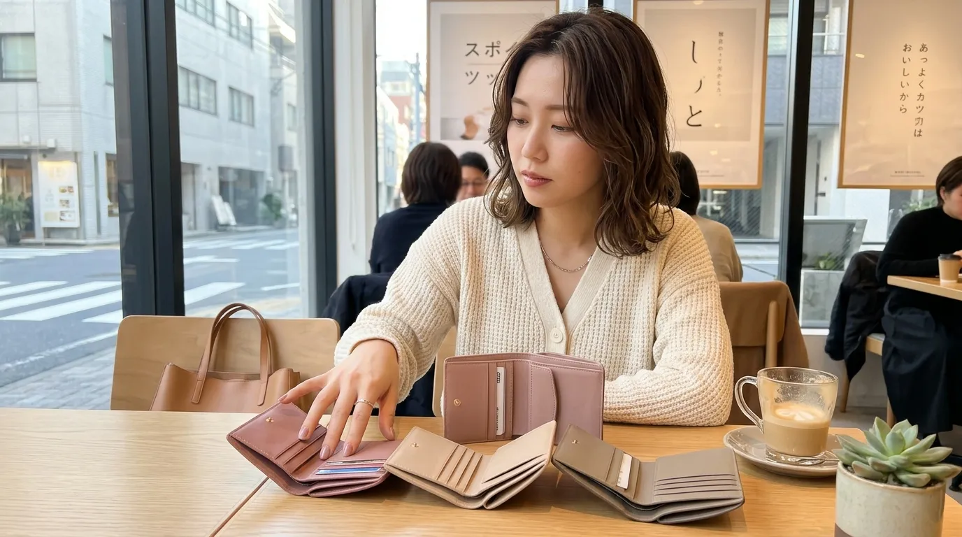 ④ ピンク・ベージュ・くすみカラー｜可愛く見える色の選び方.webp