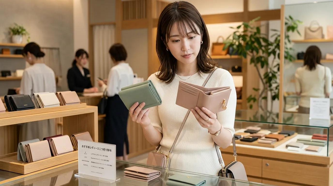 可愛い二つ折り財布おすすめ｜大人女性に似合うおしゃれな選び方と失敗しないポイント