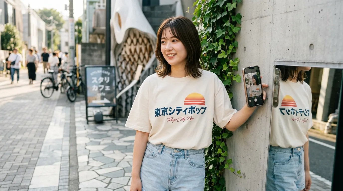 インスタで映えるTシャツの撮り方.webp