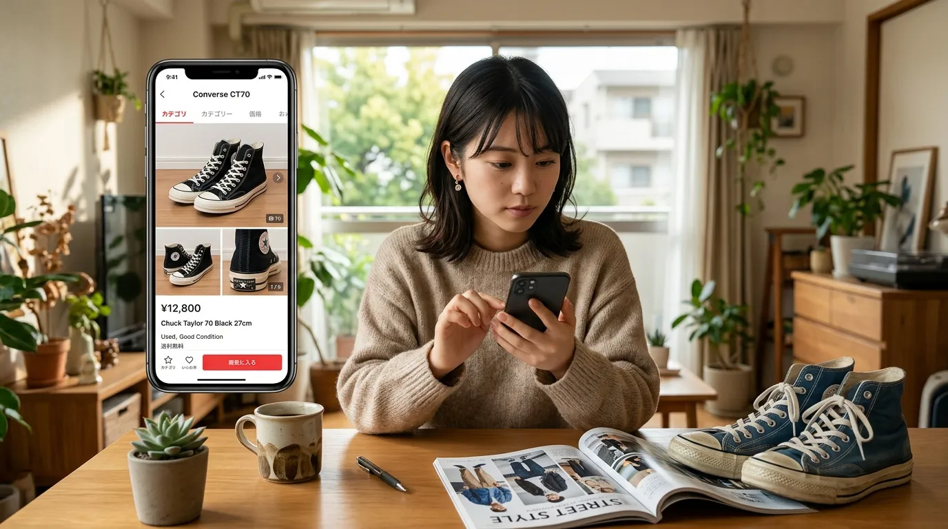 メルカリ・フリマアプリでCT70を購入するときの注意点.webp