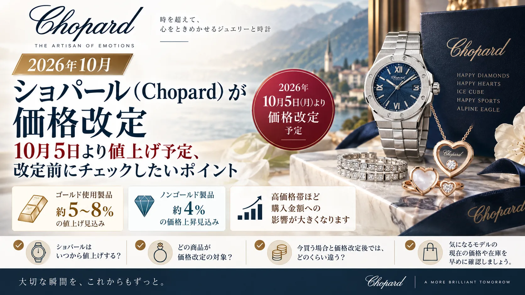 【2026年10月】ショパール（Chopard）が価格改定.webp