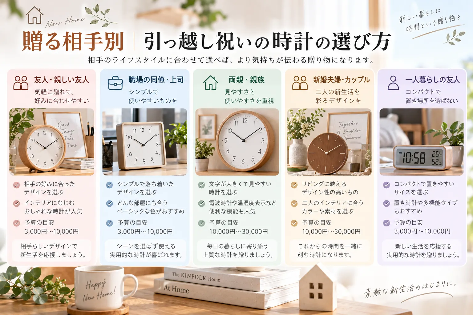 5. 贈る相手別｜引っ越し祝いの時計の選び方.webp