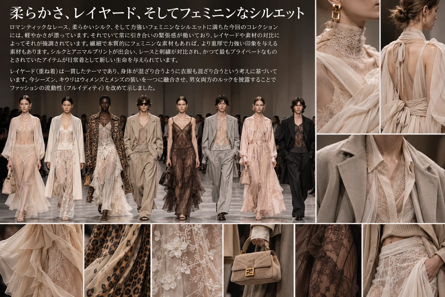 柔らかさ、レイヤード、そしてフェミニンなシルエット.webp