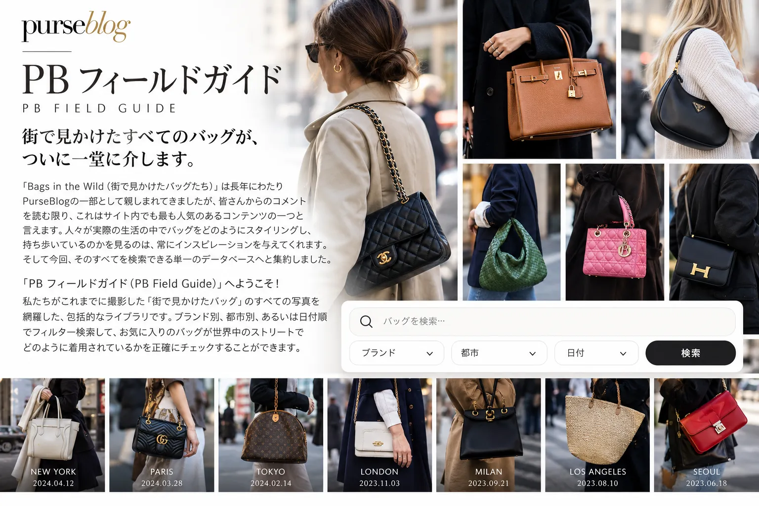 「PB フィールドガイド」のご紹介