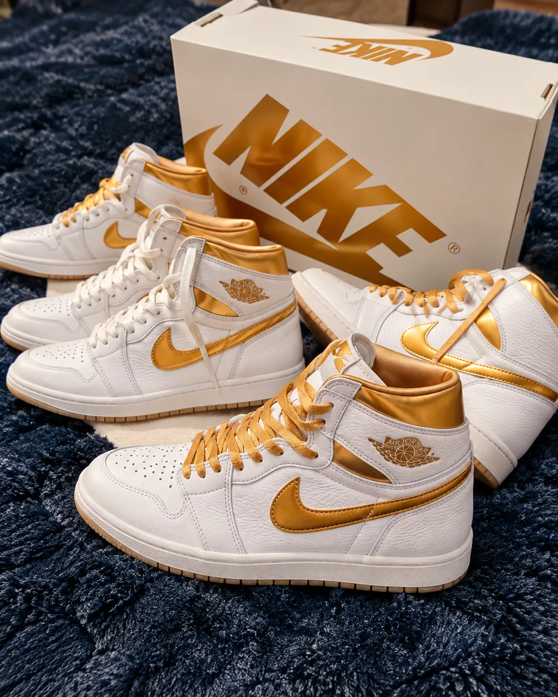【NIKE】今週の1枚👟✨ White & Goldのエアジョーダンにひと目惚れ♡ まさかの価格でGET！