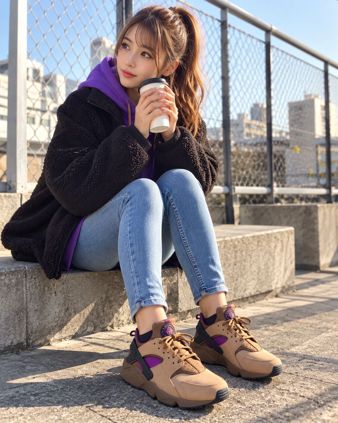 誕生日プレゼントにNIKE Air Huarache LE♡ 可愛すぎるカラーに感激.jpg